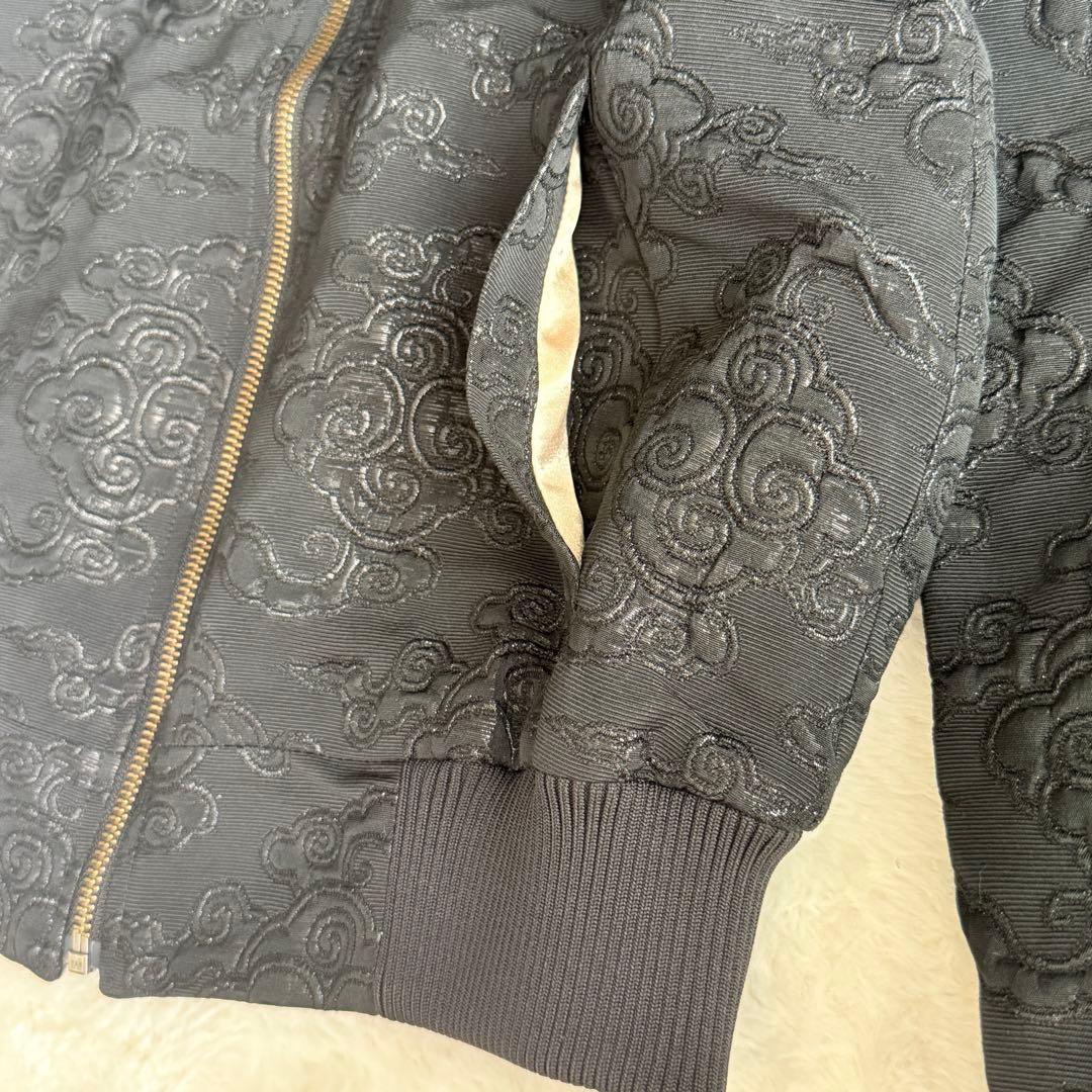 【極美品】 VIVIENNE TAM 刺繍 ブルゾン 総柄 チャイナ ジャケット