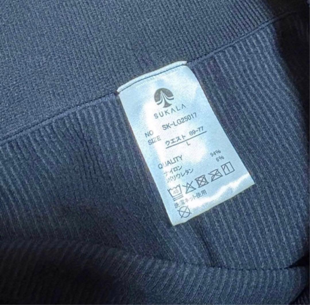 未使用☆SUKALA アクティブデイジー レギンス　ブラック　Lサイズ