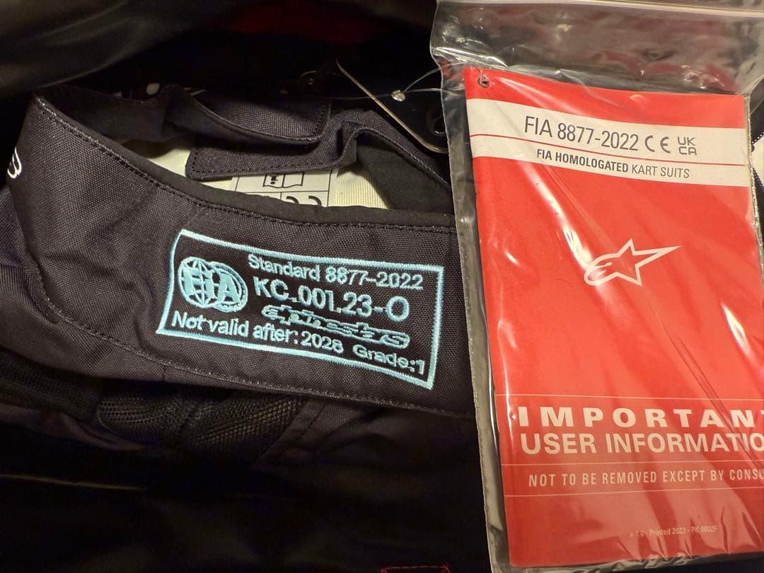 【新品未使用】alpinestars レーシングスーツ