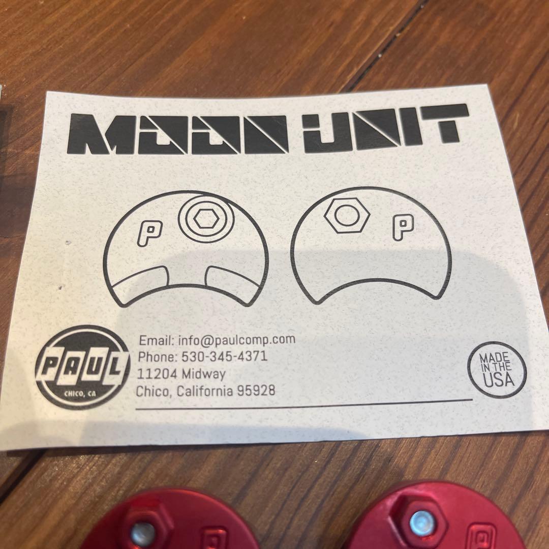新品！Paul Component Moom Units Red 2個セット