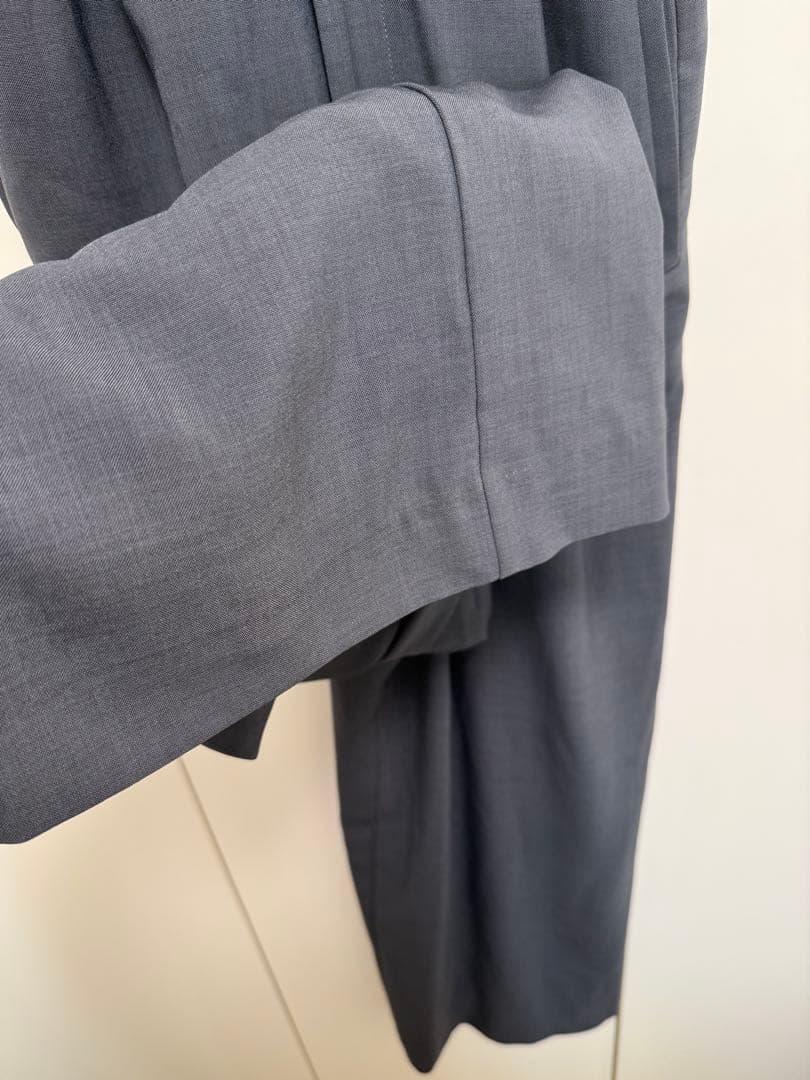 ココディール バックリブサロペット グレー