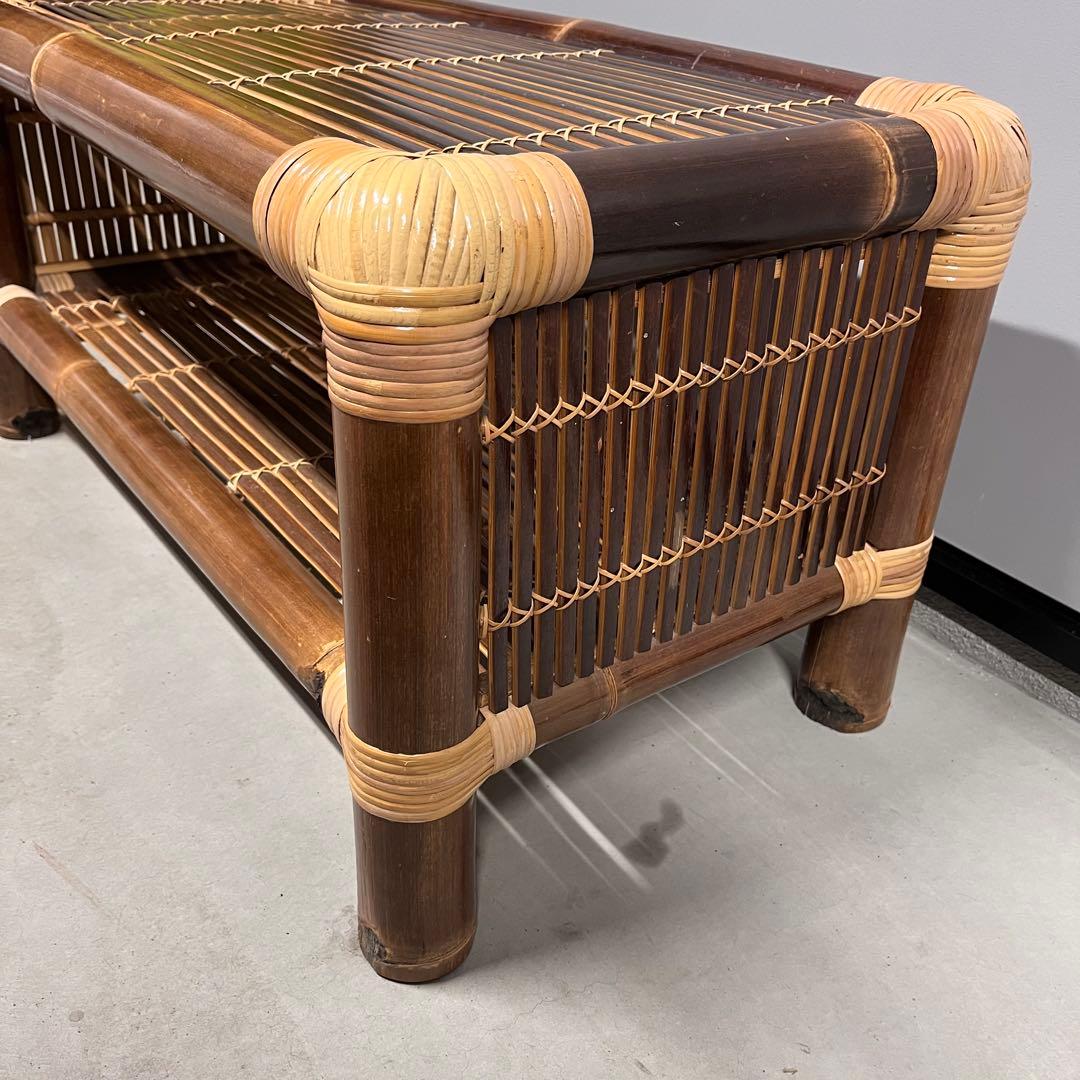 アジアン家具 バンブー 棚 テーブル 椅子 アンティーク