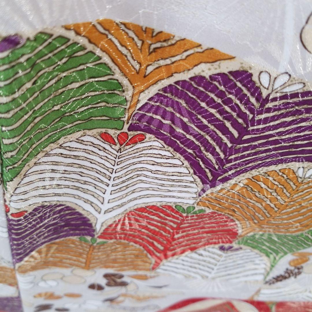 Sonomamafs136 訳有特価 小～中振袖 縁起柄 豪華 金糸 正絹