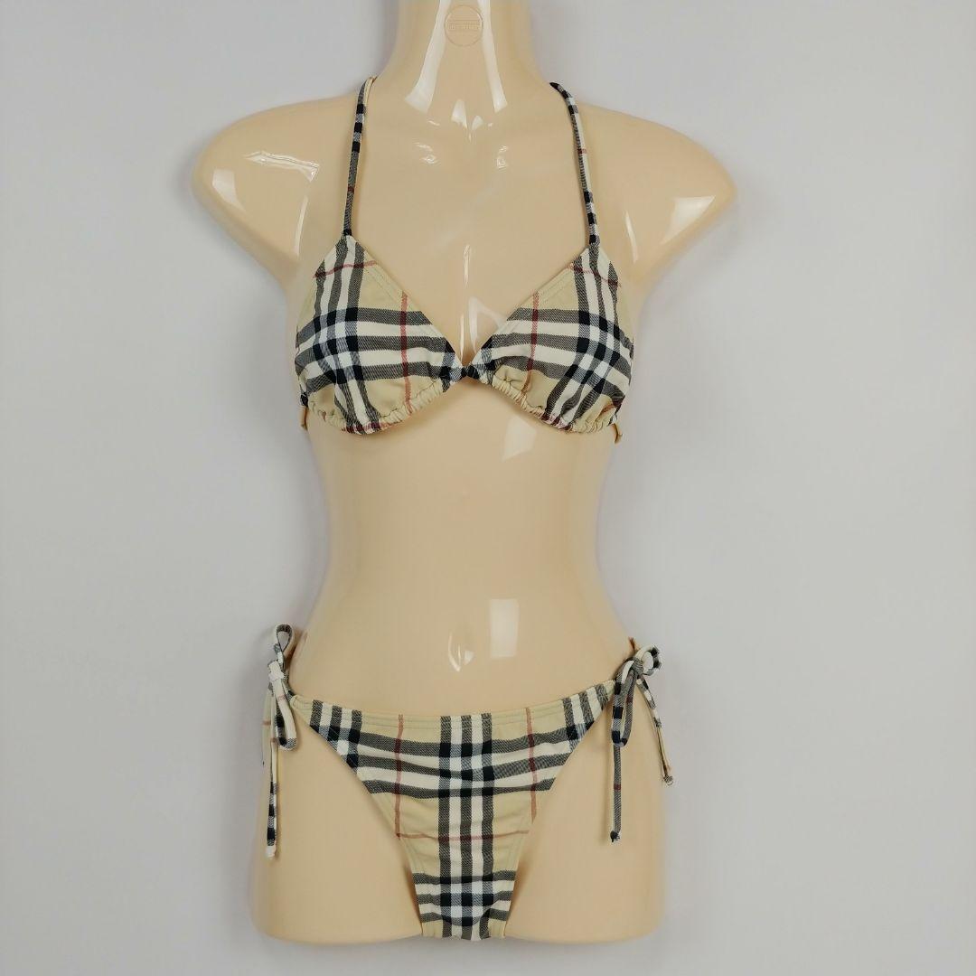 バーバリーロンドン 水着 トライアングルビキニ