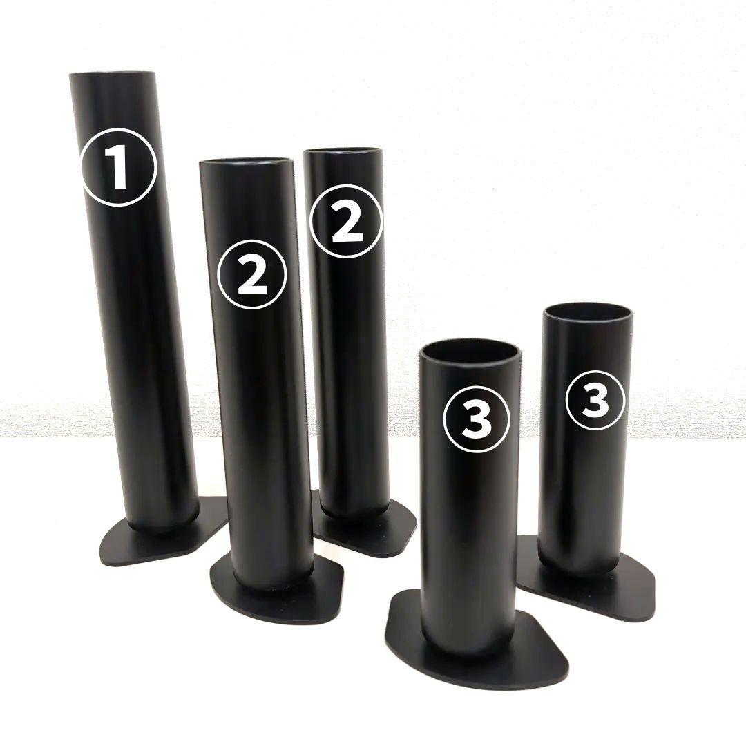 創作鉄花器[No.139]　草月　龍生　小原　池坊　オブジェ　自由花 華道