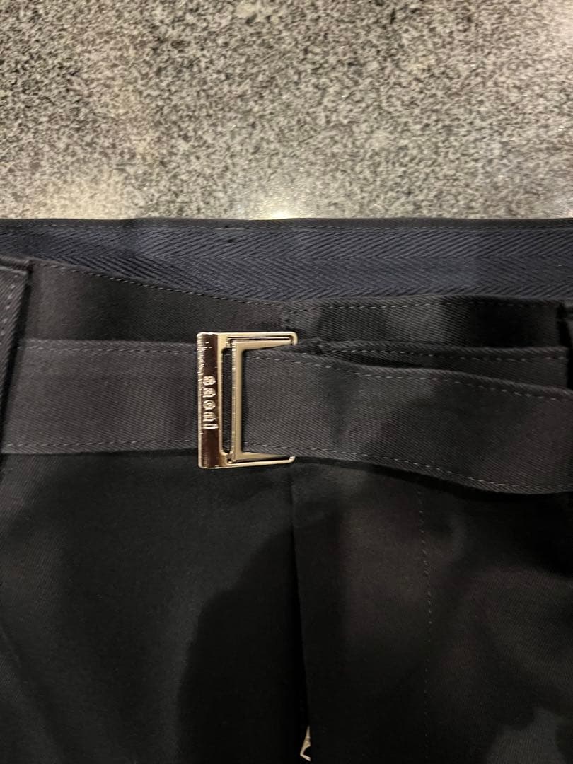 sacai コットンチノパンツ