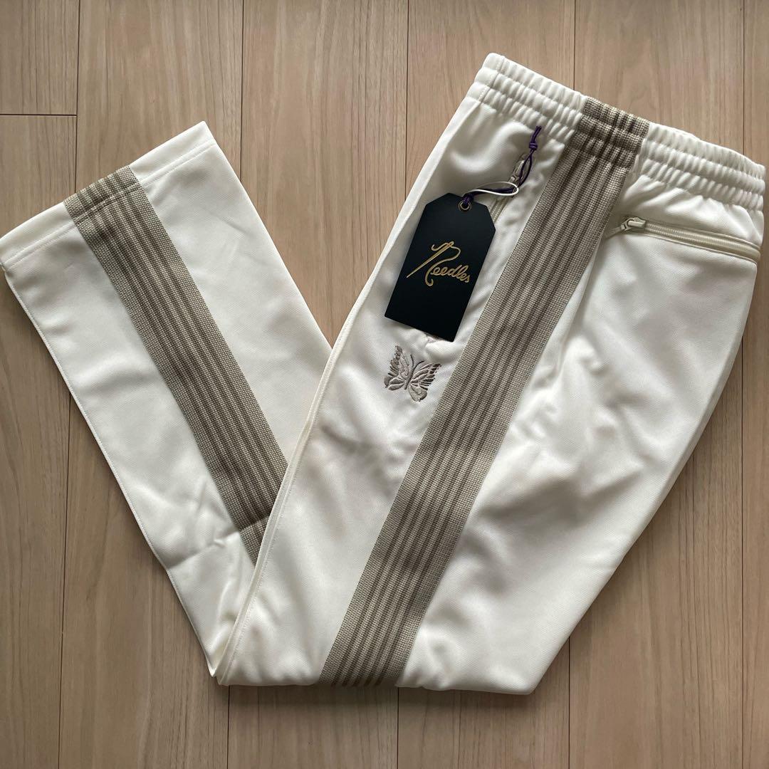 ナロー　ベージュ　XS needles トラックパンツ