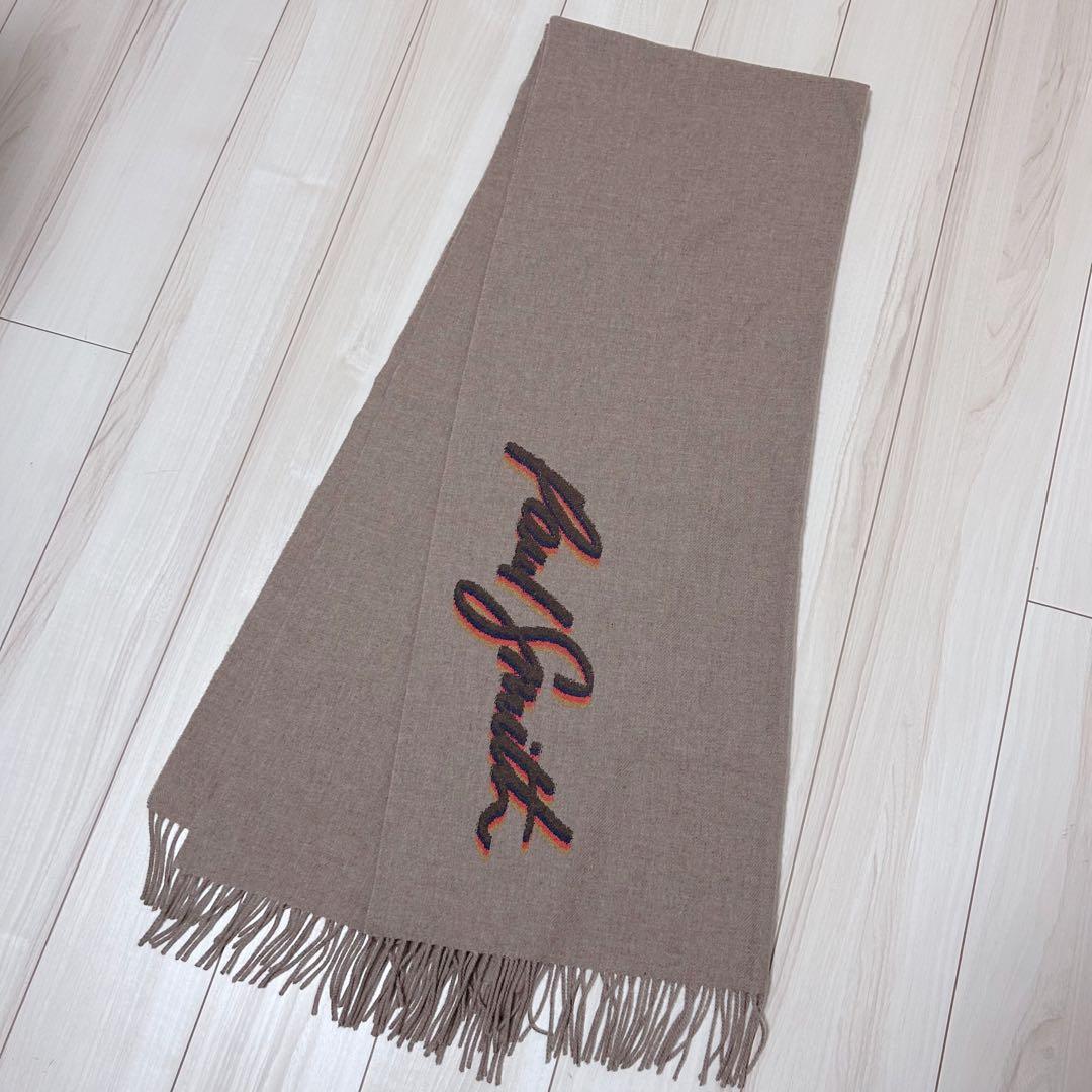 【ほぼ未使用品】Paul Smith ポールスミス 大判 マフラー マルチカラー