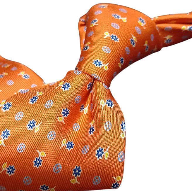 E.Marinella マリネッラ イタリア製 ナポリ オレンジ