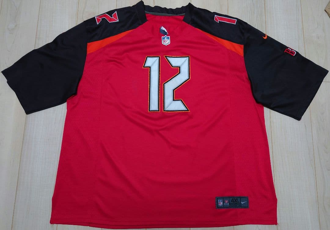 NFL バッカニアーズ トム・ブレイディ NIKE リミテッドジャージ【4XL】