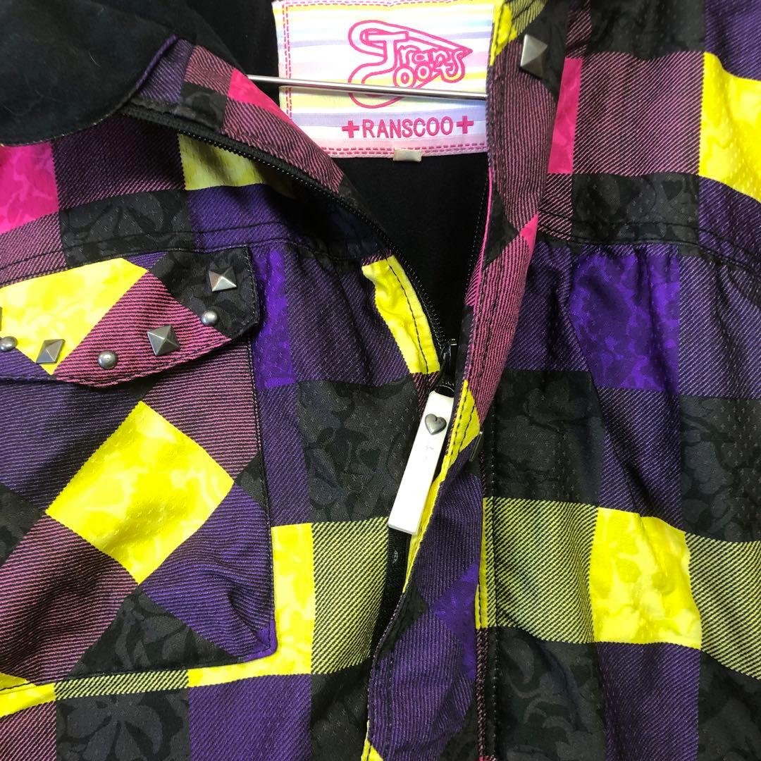 TRANSQOOTスノーボードウェア 女性用 チェック柄