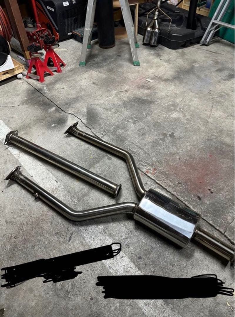 ꒰*↝様 マークX GRX130 スリーキャッツウルトラスウンド マフラー　中間