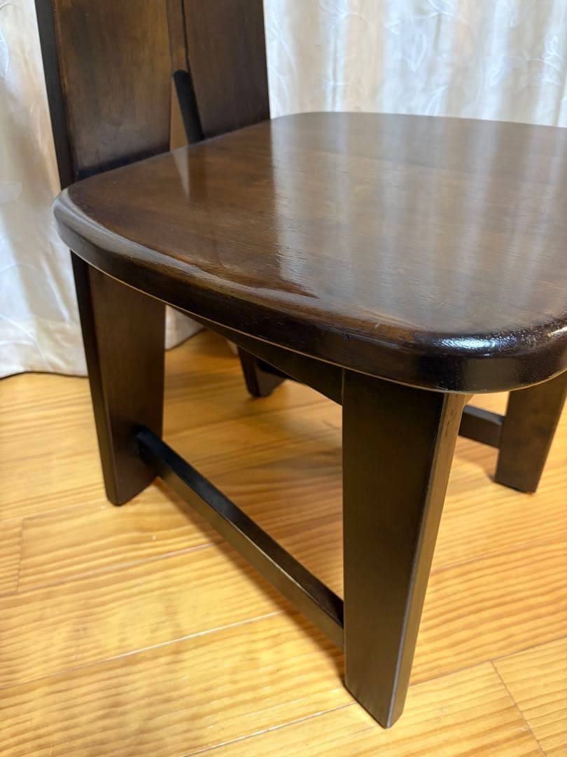 karimoku カリモク RUSTIC ラスティックチェア 2脚 無垢 椅子