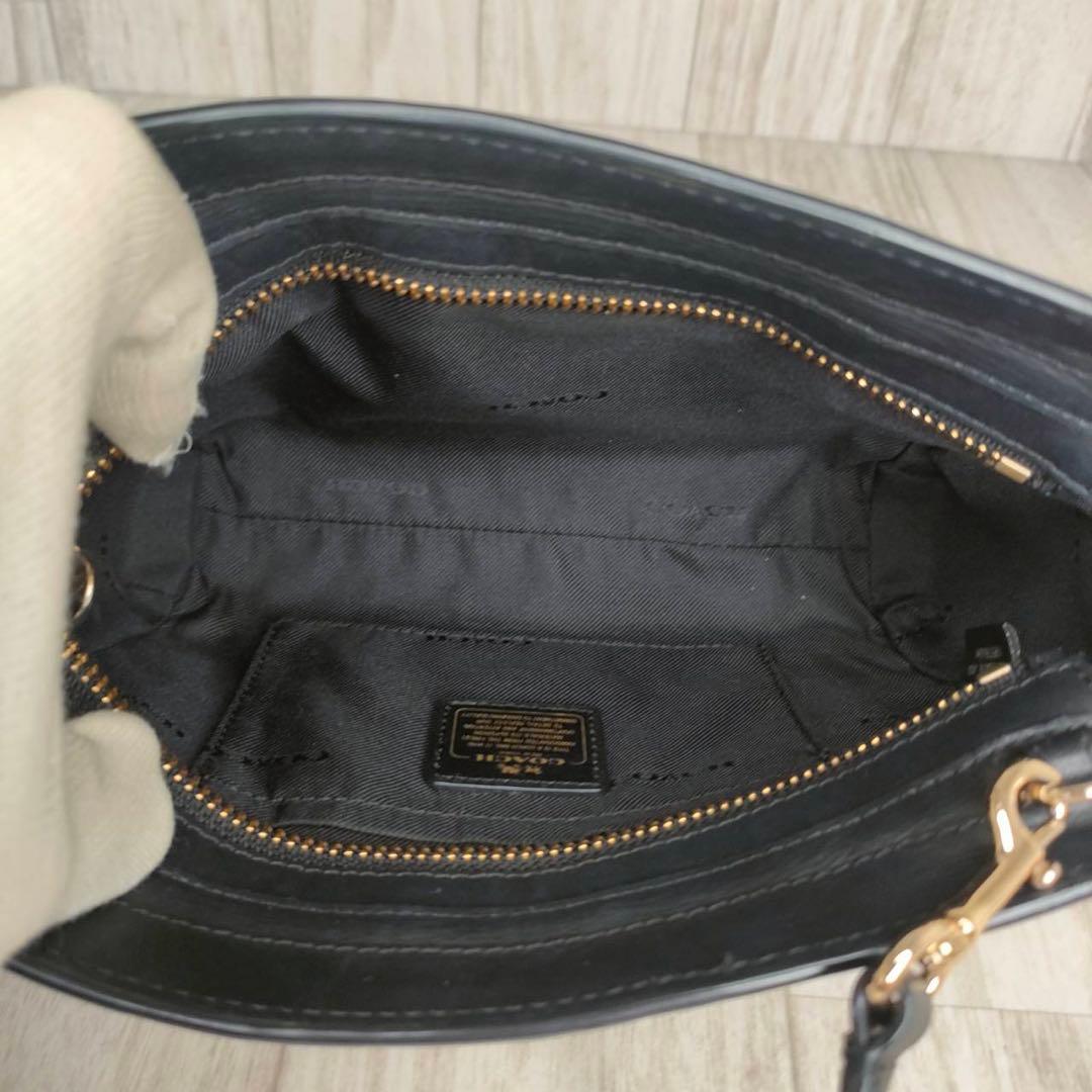 45 COACH コーチ　レザー　ショルダーバッグ