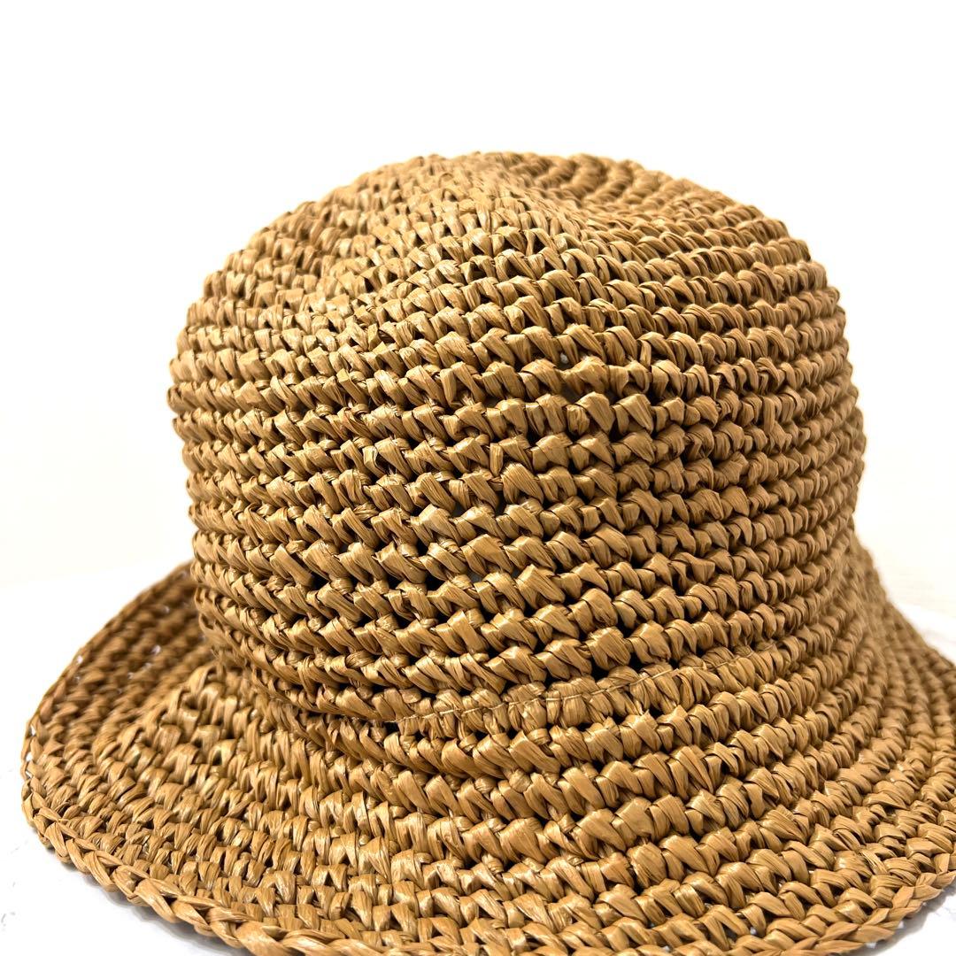 ✨極美品✨　BURBERRY バーバリー ストローハット 麦わら帽子 ベージュ