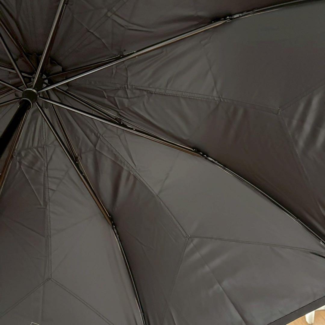 《新品》ビューランス　晴雨兼用　一級遮光　日傘　折りたたみ傘　ブラウン　H⑤