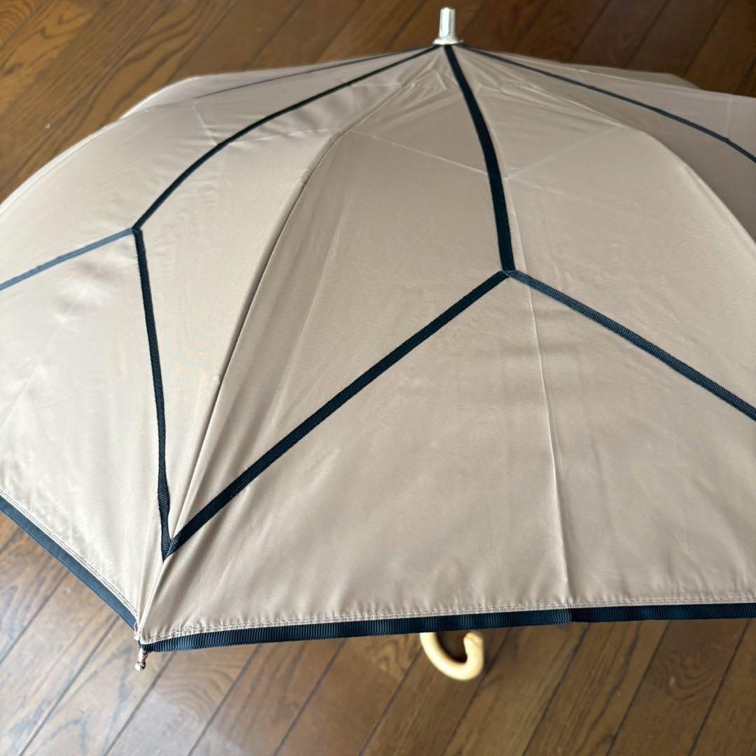 《新品》ビューランス　晴雨兼用　一級遮光　日傘　折りたたみ傘　ブラウン　H⑤