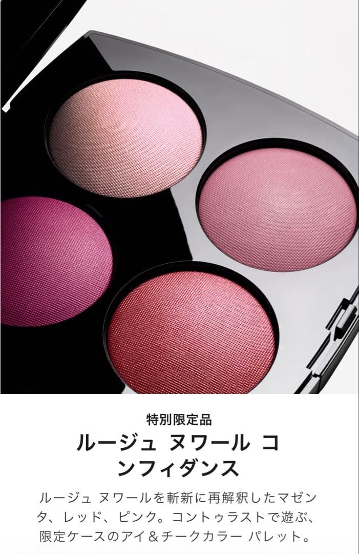 CHANEL 特別限定品 ルージュ ヌワール コンフィダンス