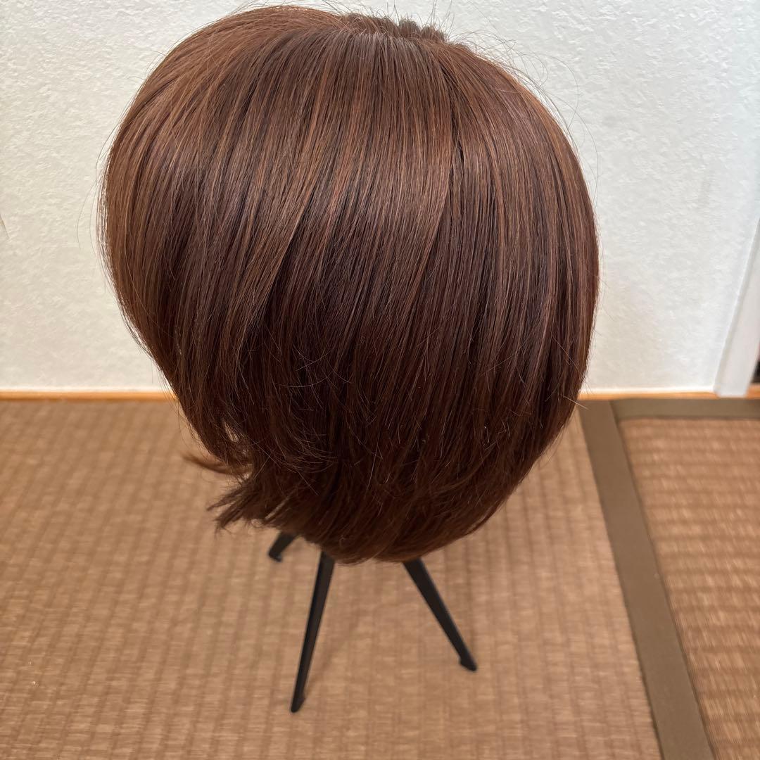 ブラウン ショートボブウィッグ