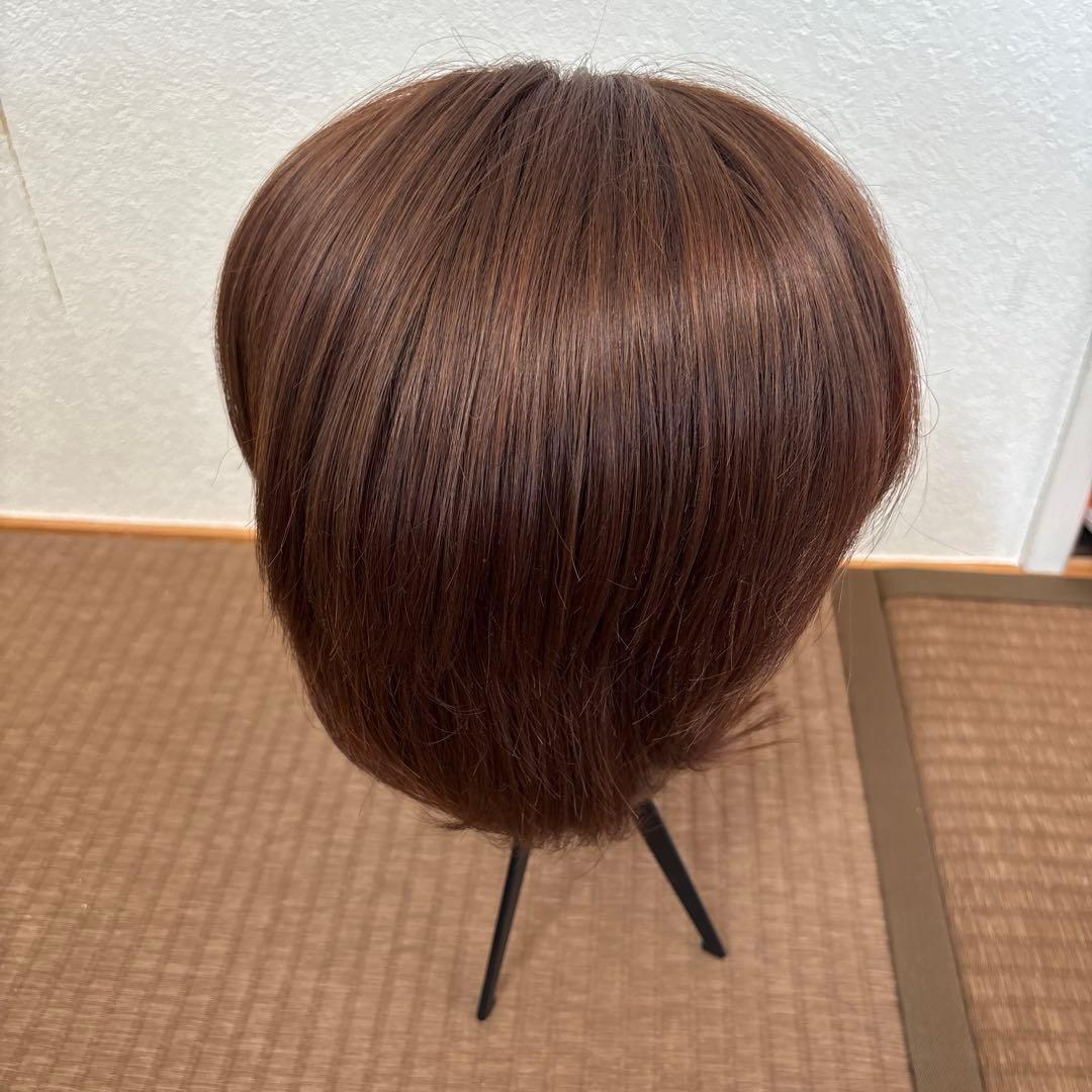 ブラウン ショートボブウィッグ