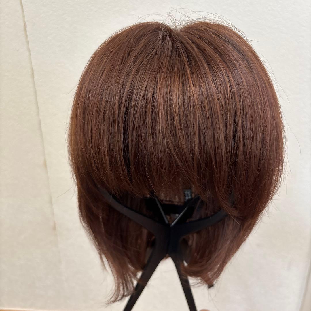 ブラウン ショートボブウィッグ