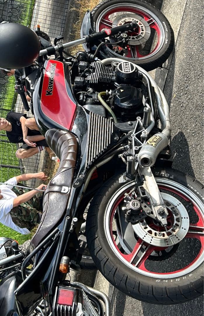 ゼファー400 ZR400C ダイシン バナナ管　アルミ 希少当時物　おまけ付き