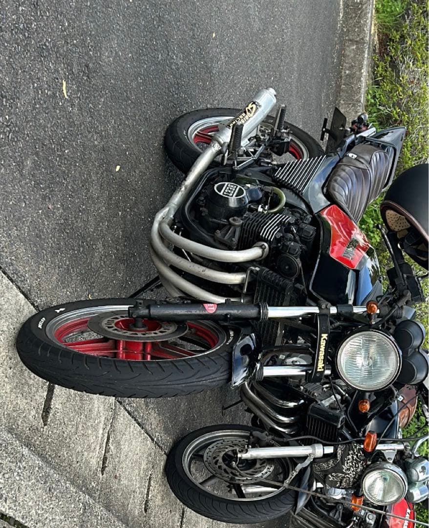 ゼファー400 ZR400C ダイシン バナナ管　アルミ 希少当時物　おまけ付き