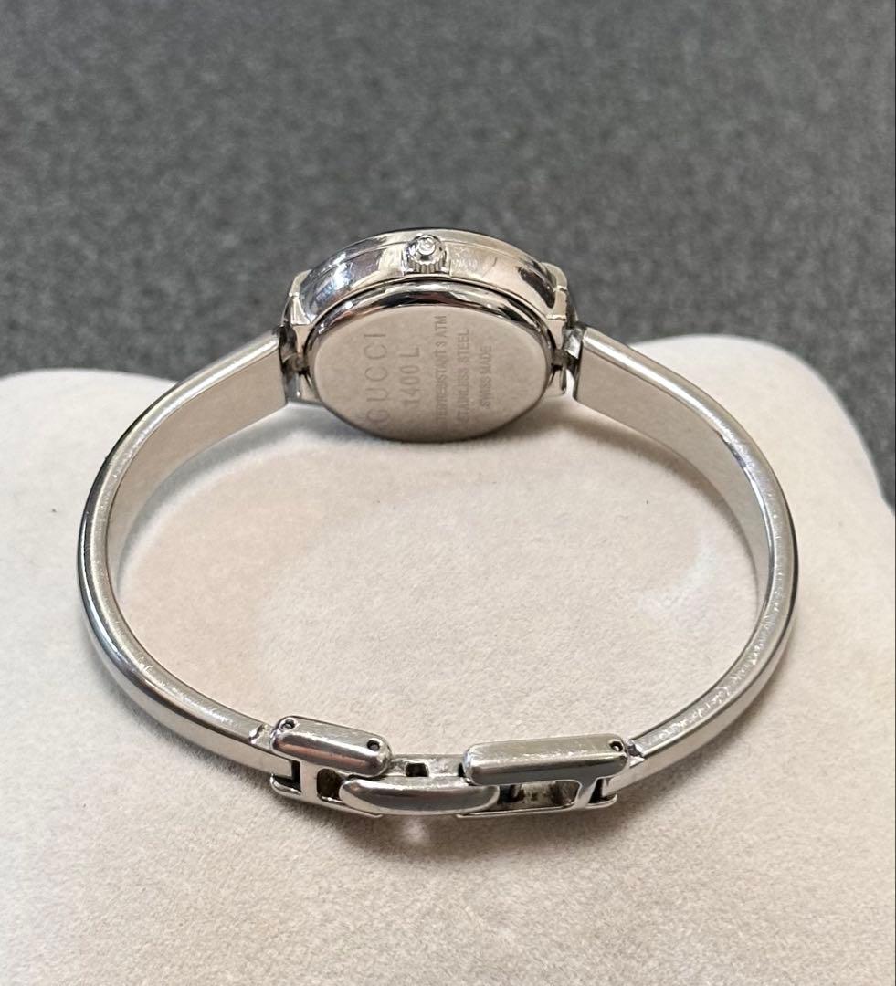 稼働品　グッチ GUCCI レディース腕時計 1400L シルバー