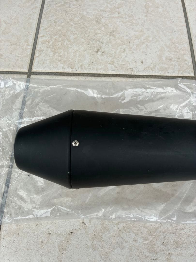 250TR FI対応 GOODSスリップオンマフラー テーパードコーン