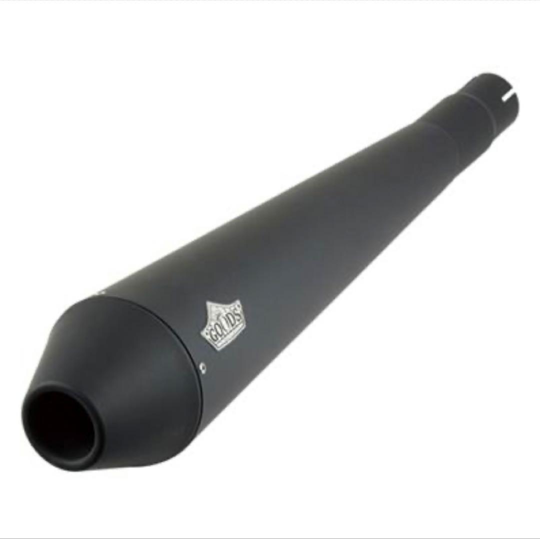 250TR FI対応 GOODSスリップオンマフラー テーパードコーン