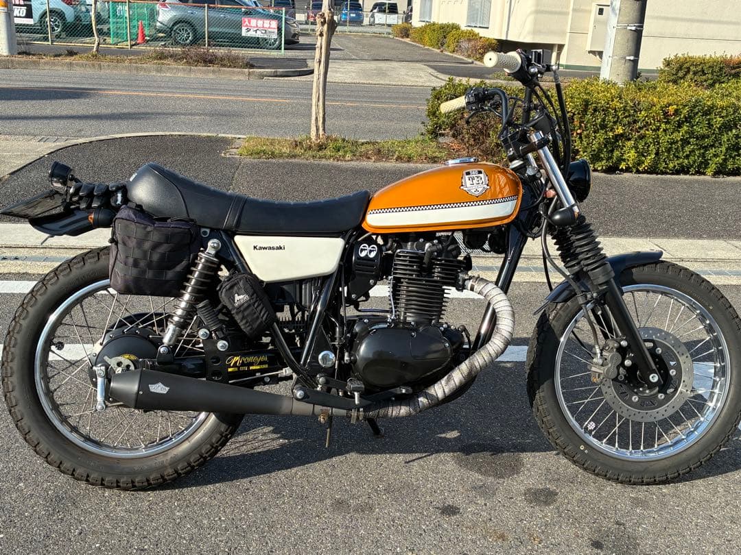 250TR FI対応 GOODSスリップオンマフラー テーパードコーン