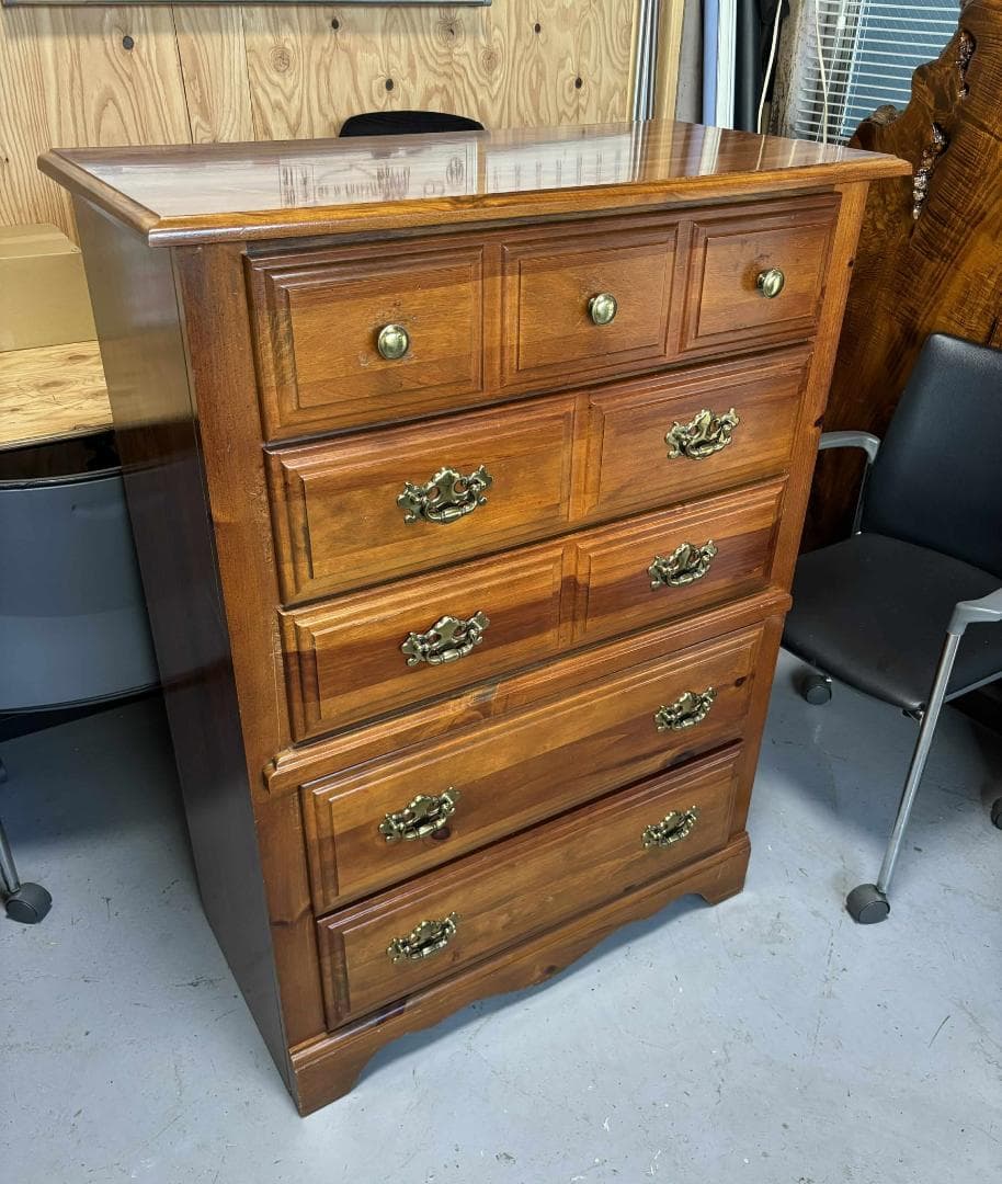 さわ US アメリカン ブロイヒルBroyhill 5段チェスト幅86cm