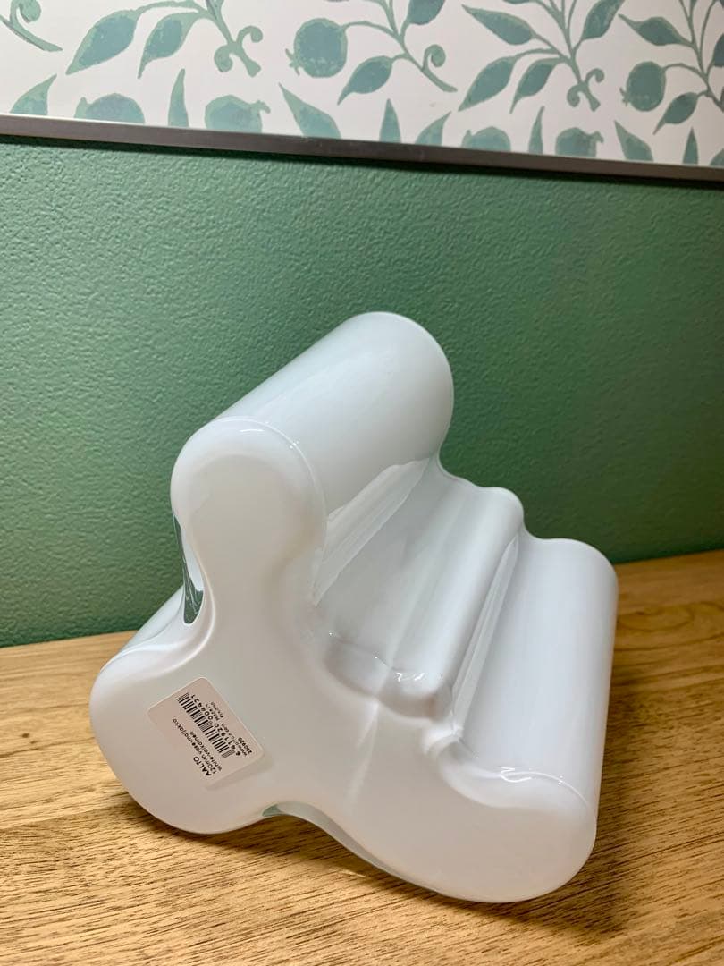  アアルト　フラワーベース ホワイト　120mm