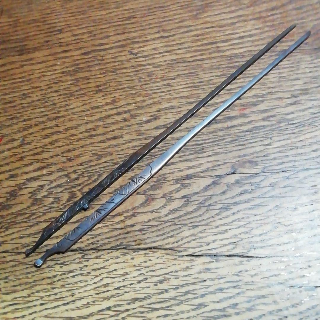 割り笄　武具　日本刀　骨董品