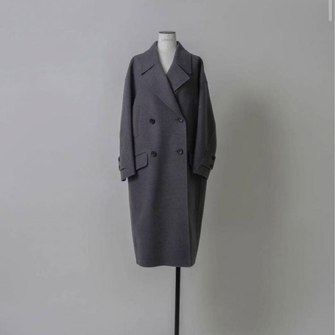 LOHEN ★ハードメルトンリバーピーコート　M.GLEY