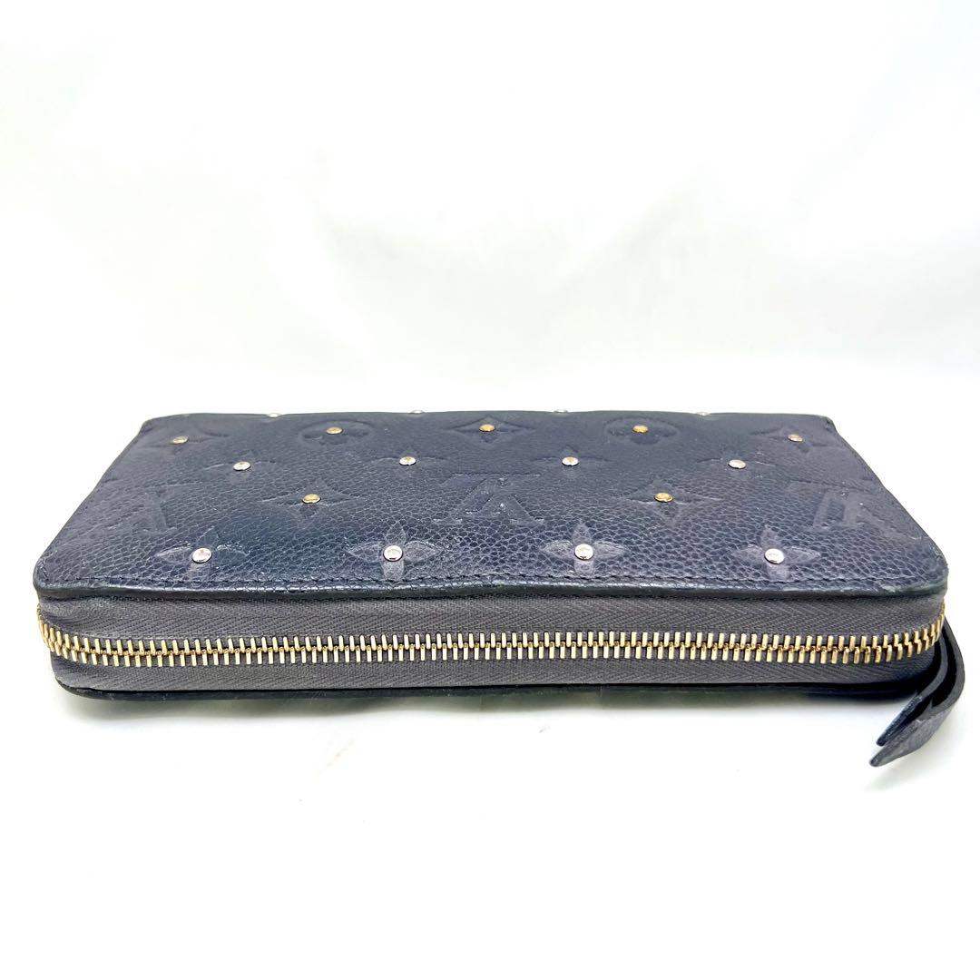 ラスラス 【極美品 付属付】スタッズ アンプラント ジッピーウォレット