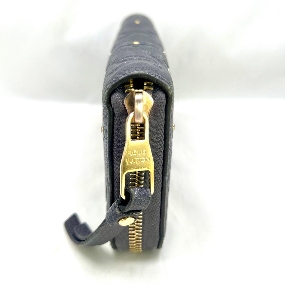 ラスラス 【極美品 付属付】スタッズ アンプラント ジッピーウォレット