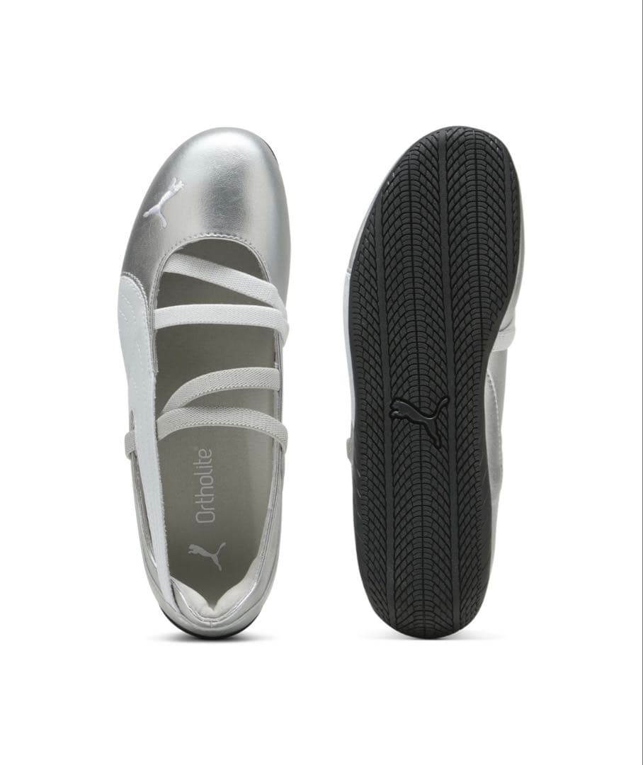 PUMA プーマ ウィメンズ スピードキャット バレエ メタリック スニーカー