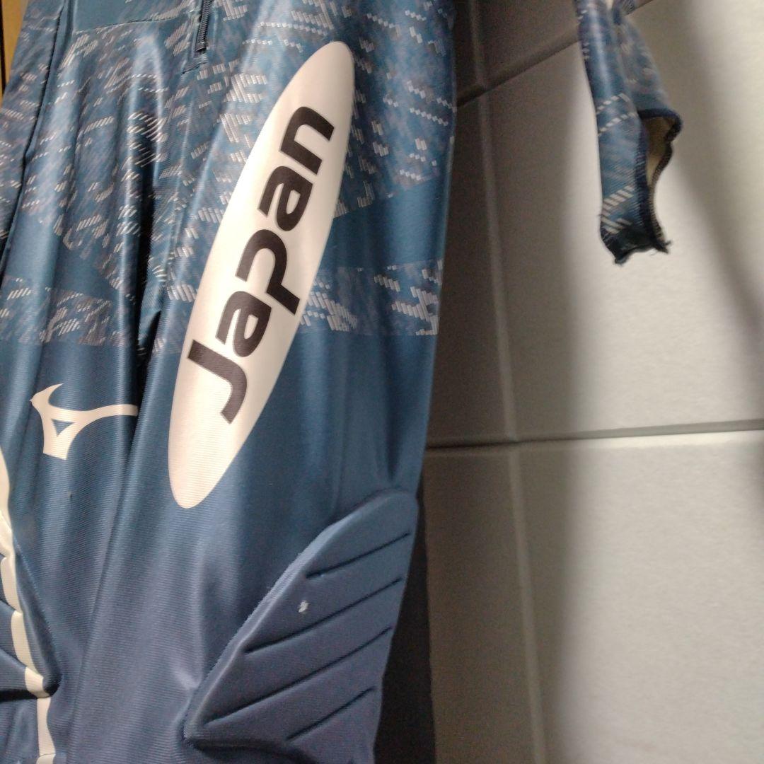 ミズノ 競技スキー用ワンピース＋ハーフパンツ（M） FIS規格