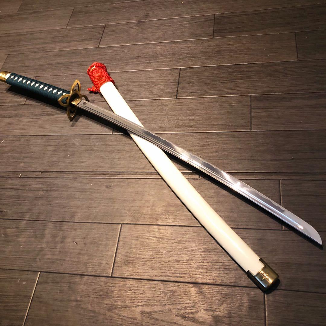 模造刀　刀　タシギ　時雨　白拵え　鬼滅　胡蝶　日輪刀　ワンピース