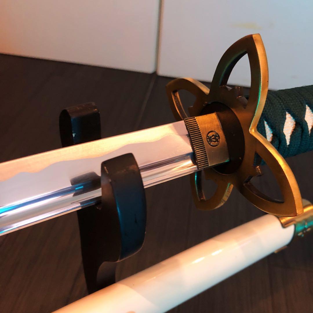 模造刀　刀　タシギ　時雨　白拵え　鬼滅　胡蝶　日輪刀　ワンピース