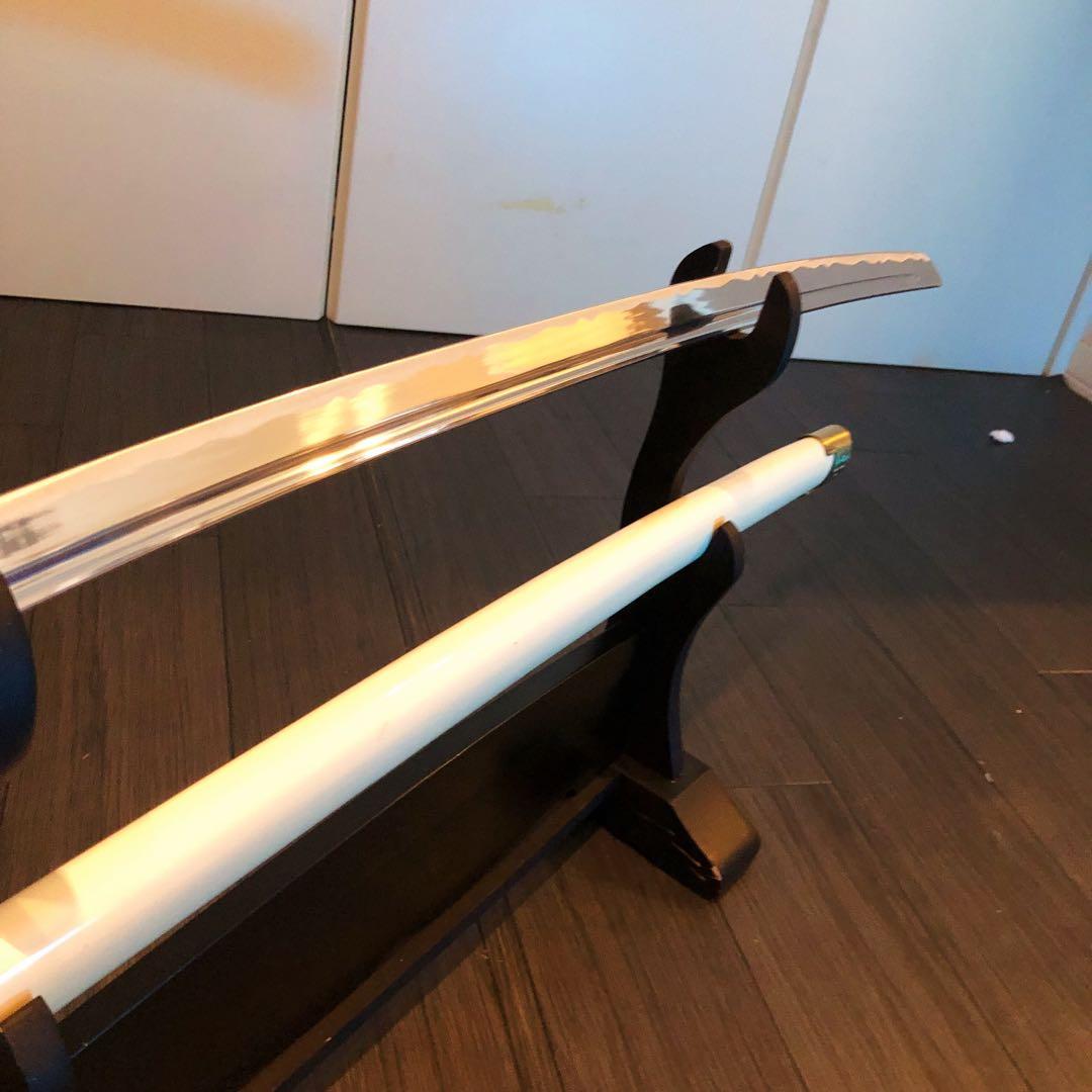 模造刀　刀　タシギ　時雨　白拵え　鬼滅　胡蝶　日輪刀　ワンピース