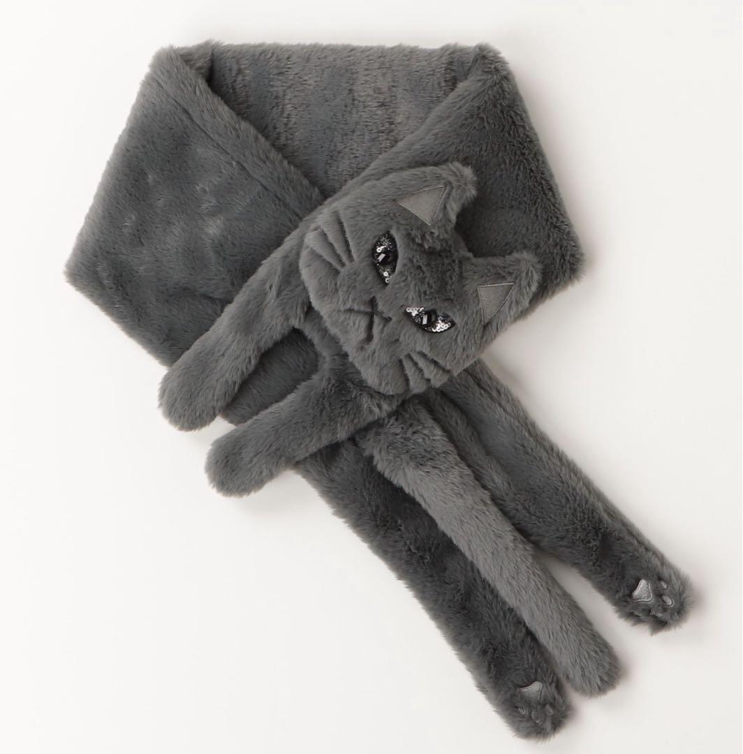 mmts マミタス 猫ティペット マフラー 中川翔子 ネコ CAT