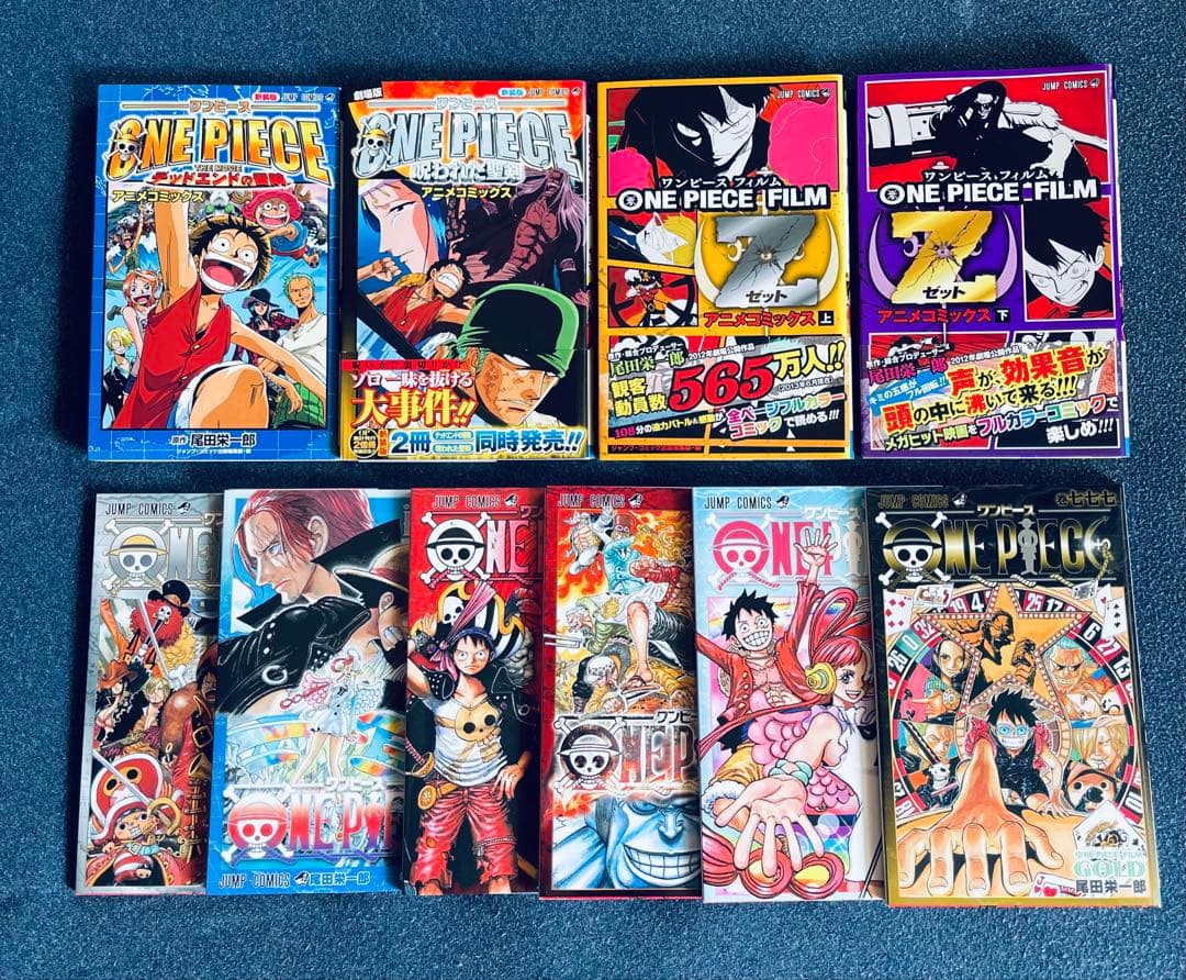 ワンピース　全巻 初版　帯☆チラシ全巻 + おまけ