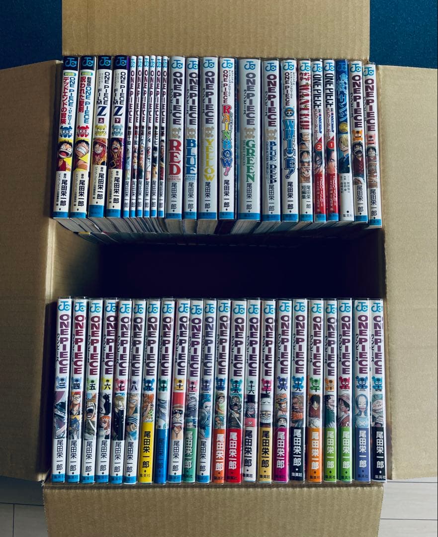 ワンピース　全巻 初版　帯☆チラシ全巻 + おまけ