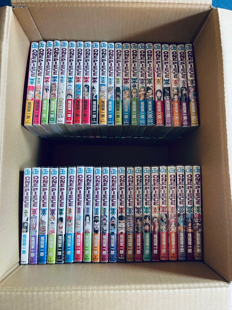 ワンピース　全巻 初版　帯☆チラシ全巻 + おまけ