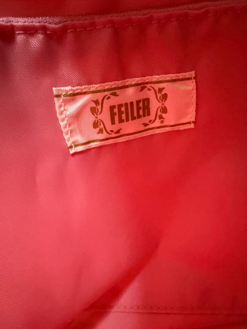FEILER フェイラー　ハイジ　エコユース　トートバッグ　店舗限定　ピンク