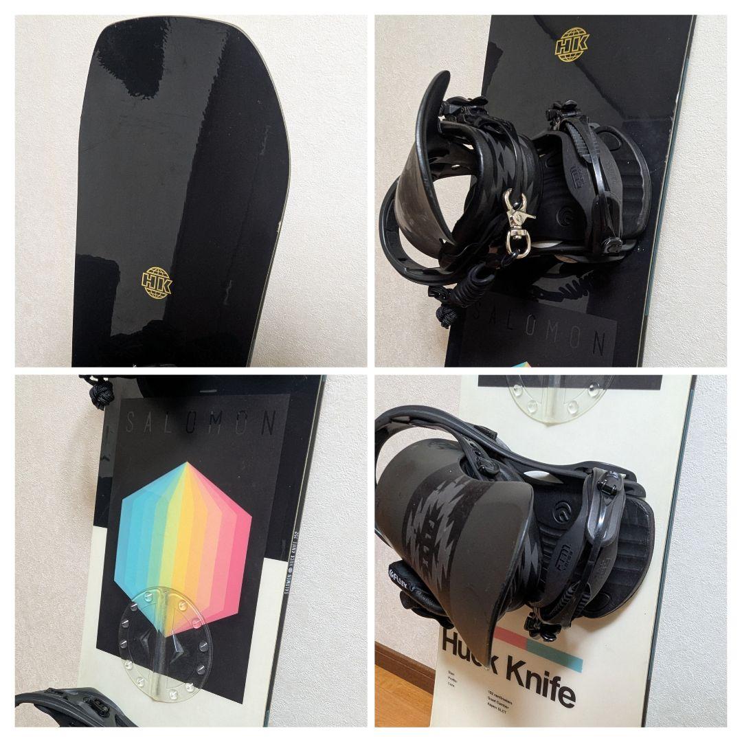 SALOMON HUCKKNIFE サロモン ハックナイフ 152cm バイン付