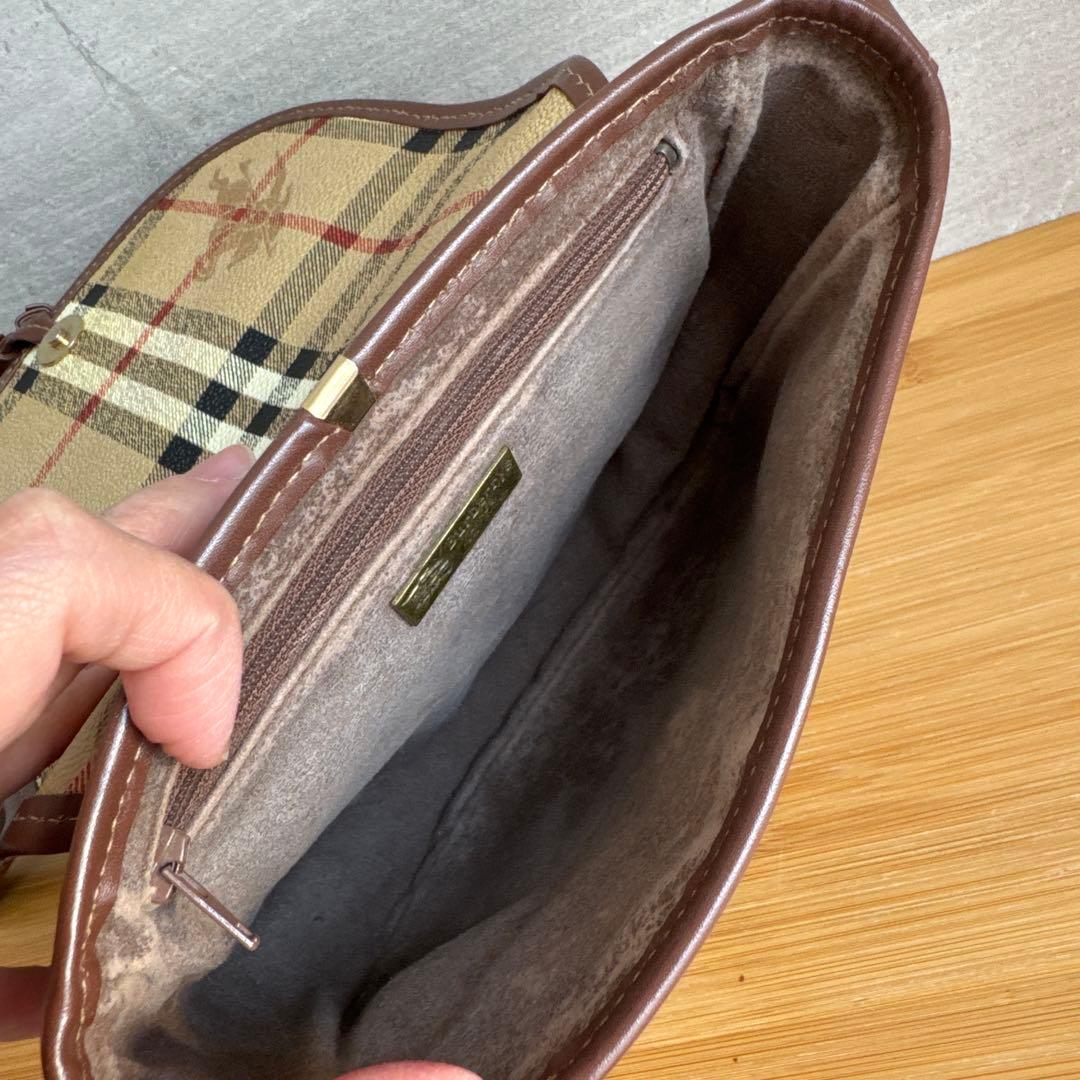 BURBERRYS バーバリー ヴィンテージ ショルダーバッグ ノバチェック