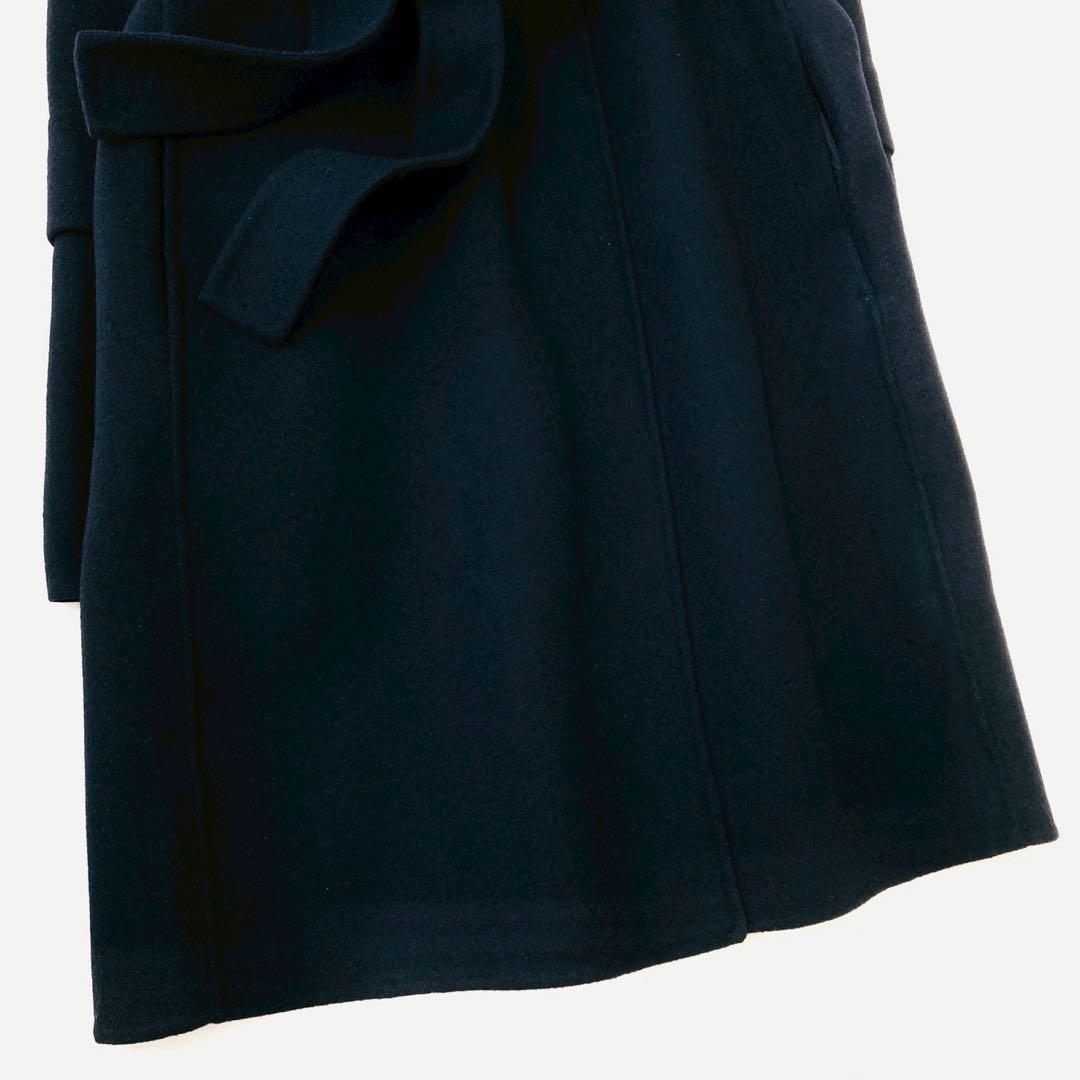 美品✨️マックスマーラ　クチートアマーノ　ベルテッドコート　フード　40